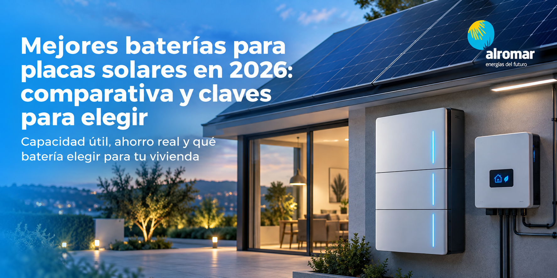 Blog Mejores baterias para placas solares en 2026 comparativa y claves para elegir
