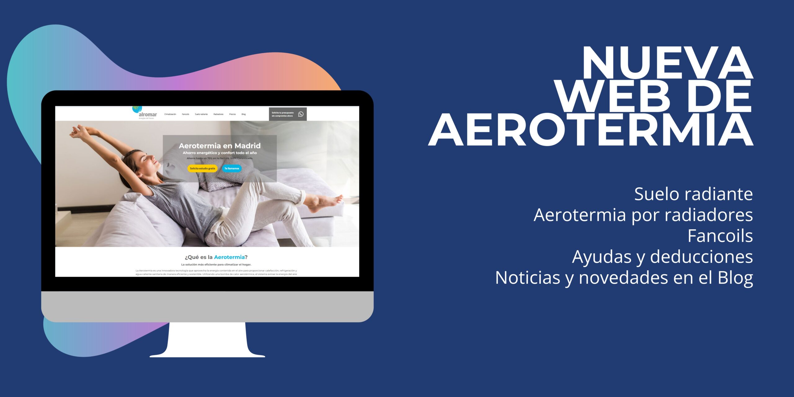 Nueva web de aerotermia