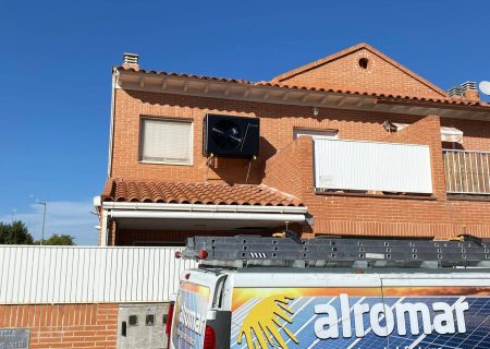 Instalación Aerotermia Daitsu 10kW por ALROMAR en Ontígola: Ahorro 69%